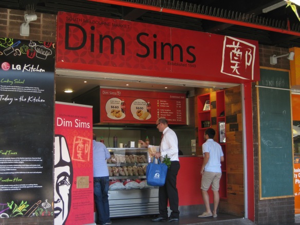 The famous Australian dim sim shop in South Melbourne. There are always long queues here for this Chinese-inspired Australian snack. Photo: Mabel Kwong