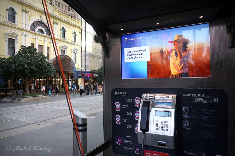 Payphone, Bourke Street Mall, Melbourne, Australia (02)